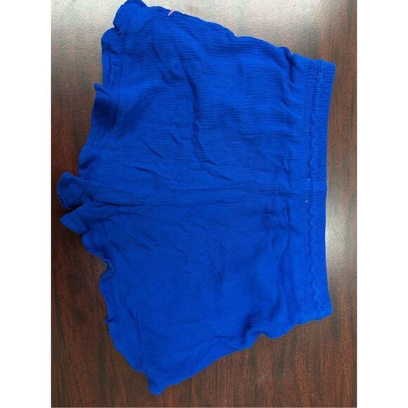 Xhilaration Blue Floral Flowy Pull On Shorts Size Small - Picture 2 of 4